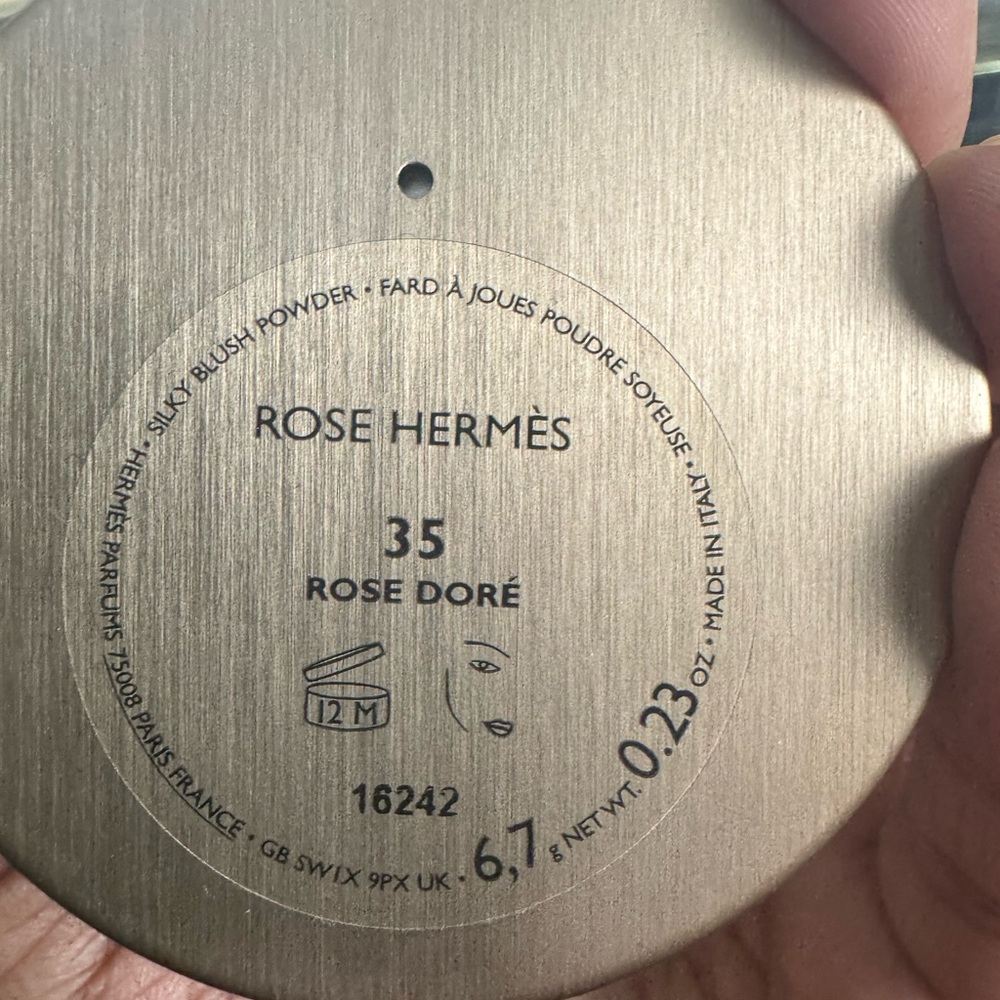 Hermes Blush Rose Dore 35 - Picture 3 of 3